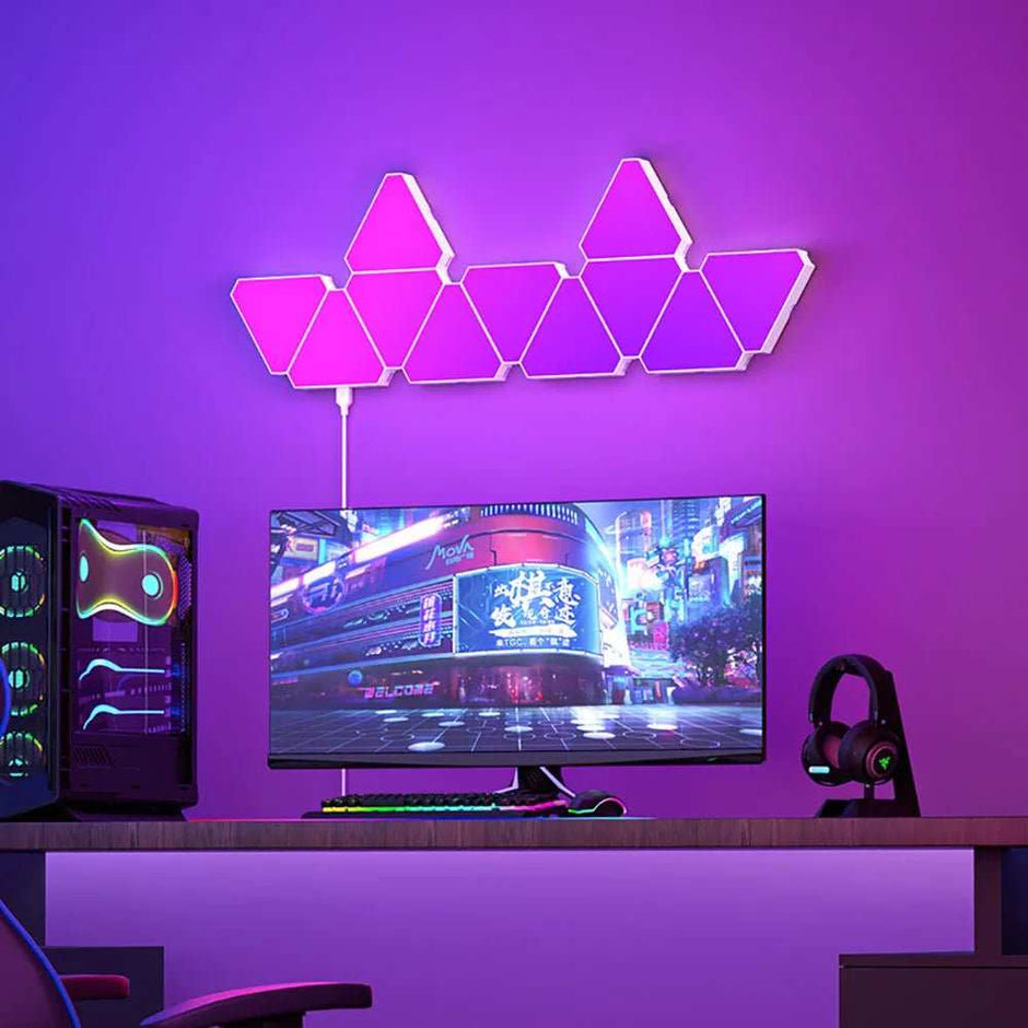 WELLTH HOUSE LED Quantum RGB Wall Lamp Light - Wellth House