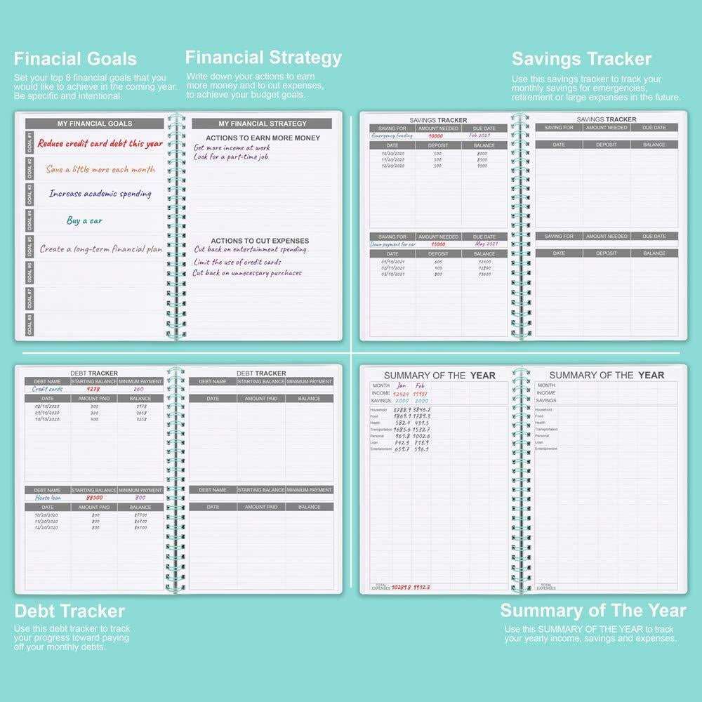 WELLTH HOUSE Undated Budget Planner Notebook - Wellth House