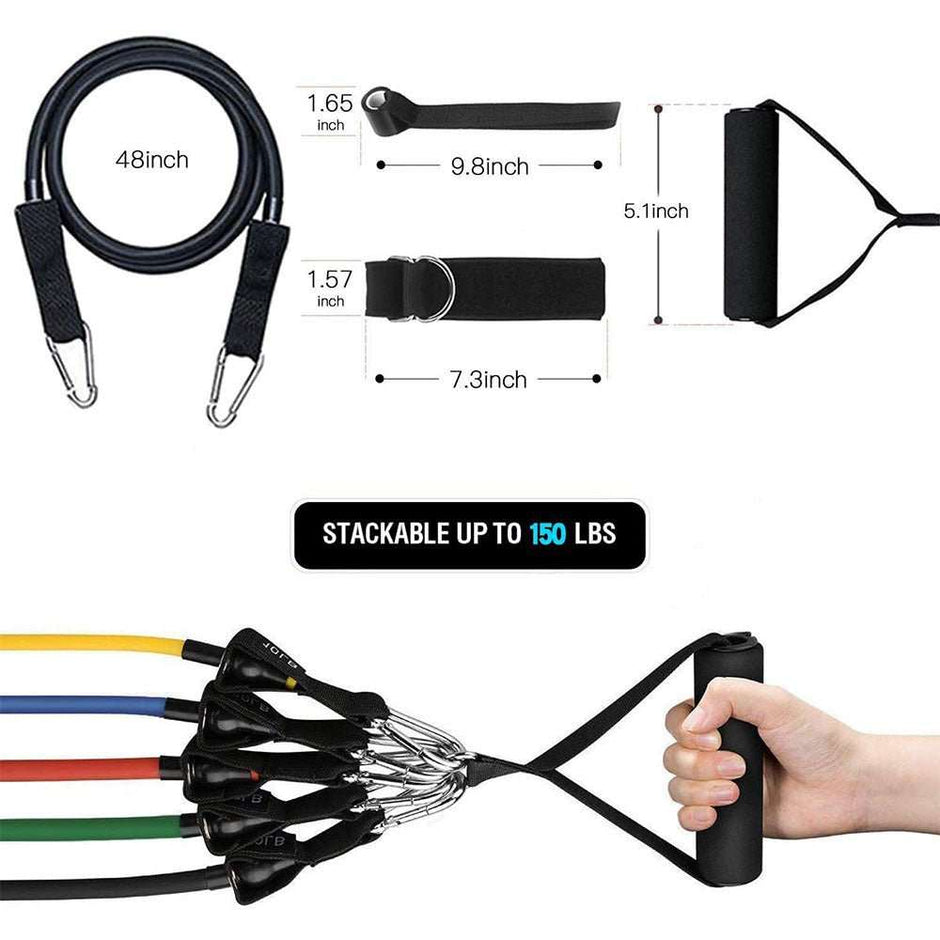 WELLTH HOUSE Resistance Bands Training Fitness - Wellth House
