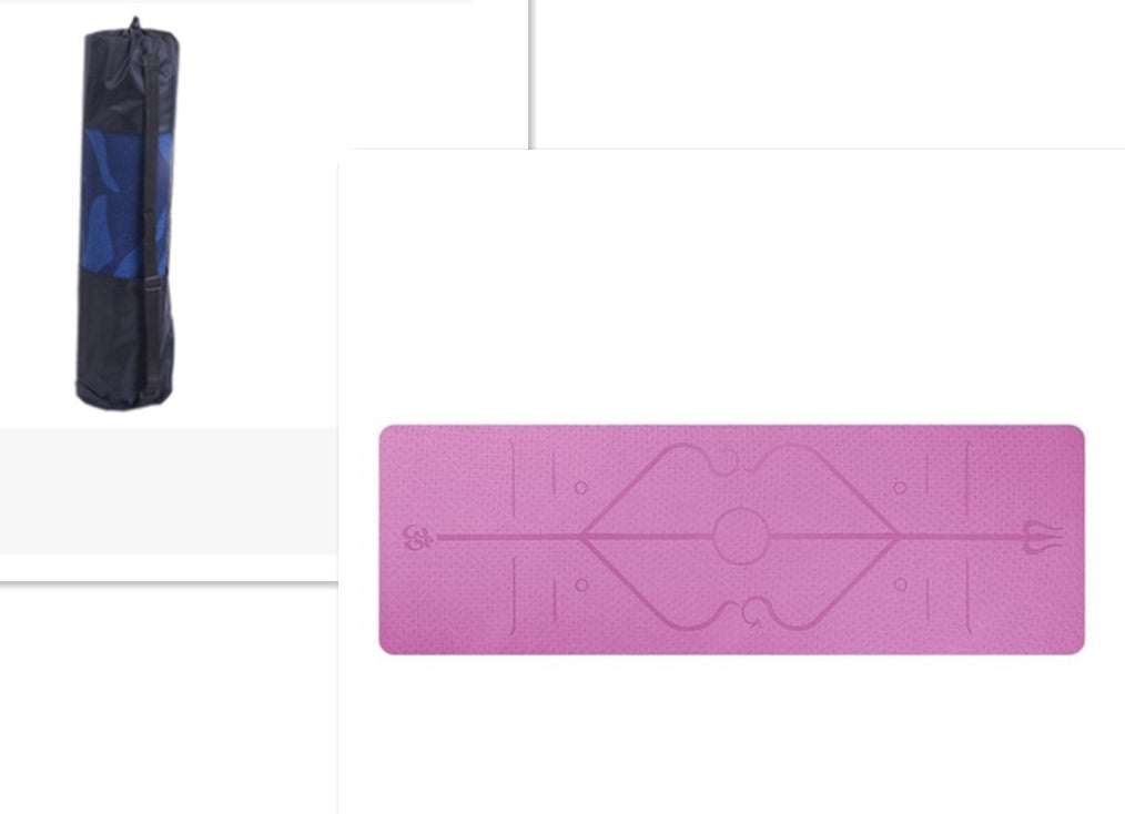 WELLTH HOUSE Premium Yoga Mat Fitness Exercise Mat - Wellth House
