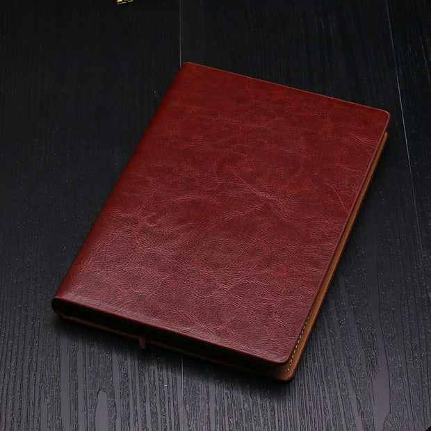 WELLTH HOUSE A5 Vintage PU Leather Notebook - Wellth House