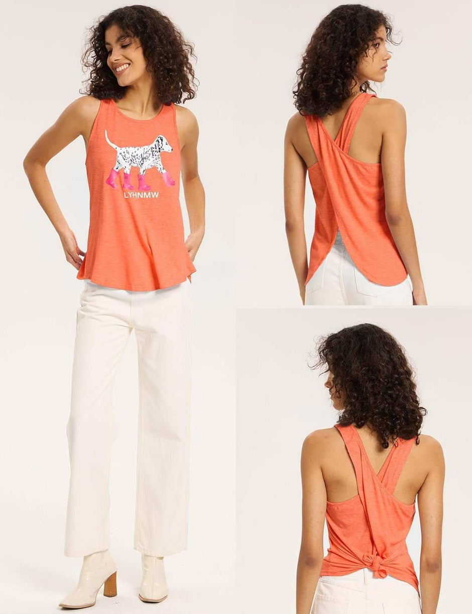 WELLTH HOUSE Open Back Yoga Workout Tank Top - Wellth House