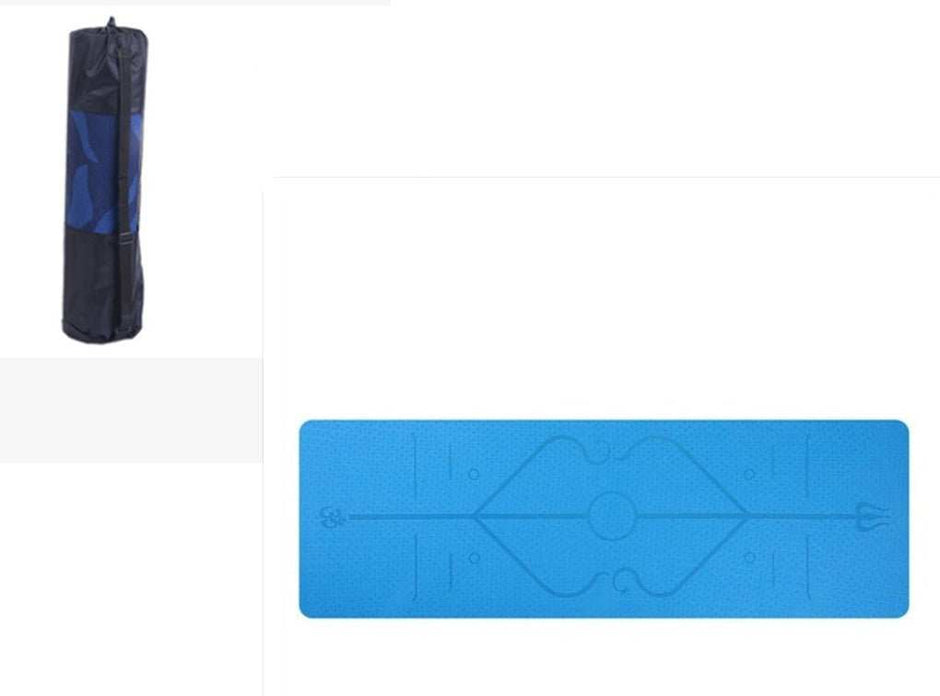 WELLTH HOUSE Premium Yoga Mat Fitness Exercise Mat - Wellth House