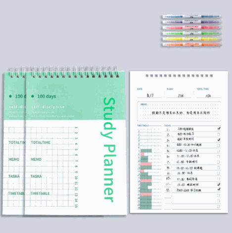 WELLTH HOUSE 100-Day Self Discipline Planner - Wellth House