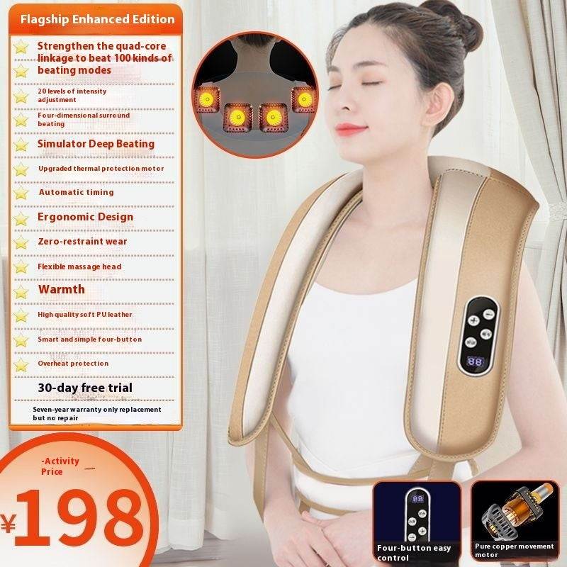 WELLTH HOUSE Multifunctional Massage Shawl Neck Massager - Wellth House