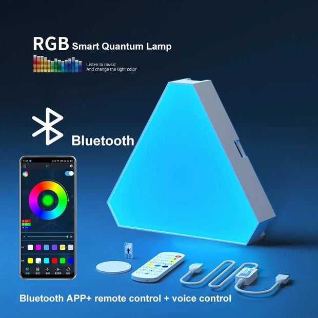WELLTH HOUSE LED Quantum RGB Wall Lamp Light - Wellth House