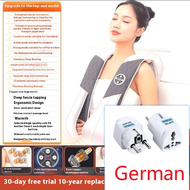 WELLTH HOUSE Multifunctional Massage Shawl Neck Massager - Wellth House