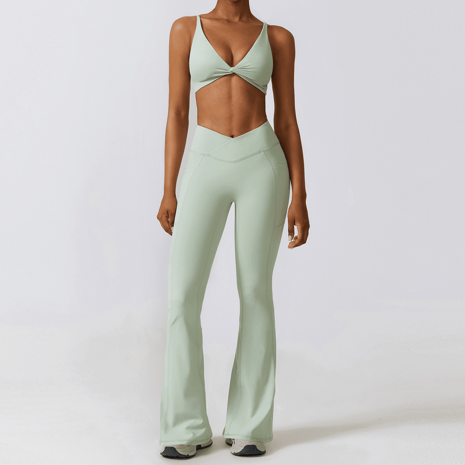 WELLTH HOUSE Women's Yoga Exercise Suit Set - Wellth House
