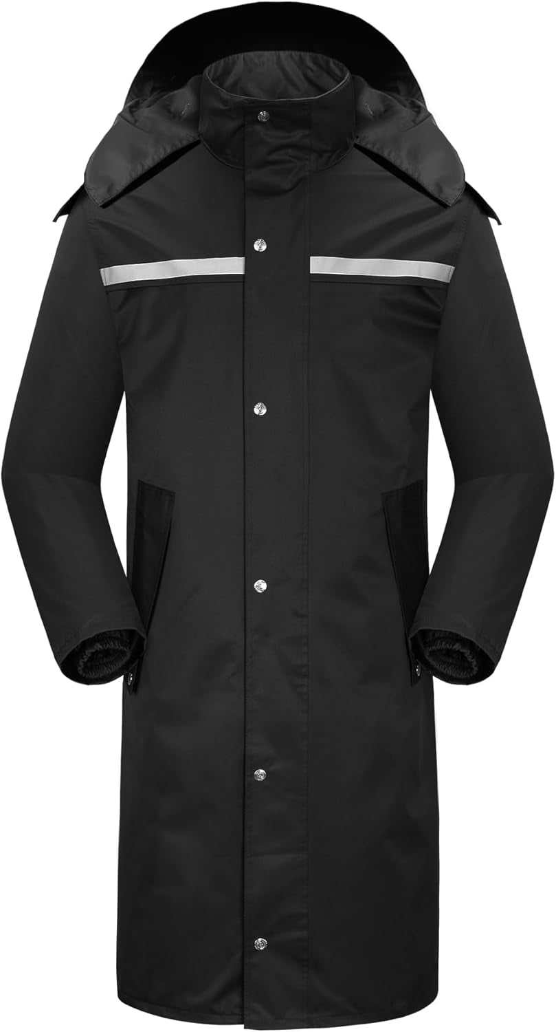 WELLTH HOUSE Waterproof Long Rain Jacket Unisex - Wellth House
