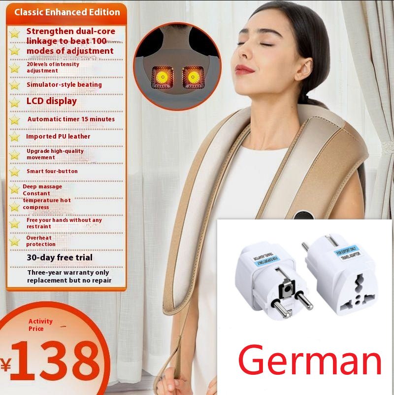 WELLTH HOUSE Multifunctional Massage Shawl Neck Massager - Wellth House