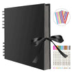 WELLTH HOUSE DIY Black Kraft Paper Scrapbook Album - Wellth House