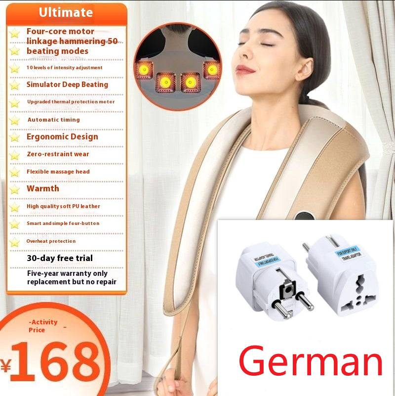 WELLTH HOUSE Multifunctional Massage Shawl Neck Massager - Wellth House