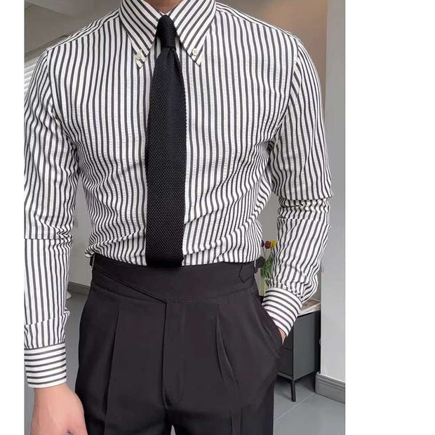 WELLTH HOUSE Spring Seersucker Series Shirt Men - Wellth House
