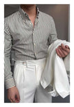 WELLTH HOUSE Spring Seersucker Series Shirt Men - Wellth House