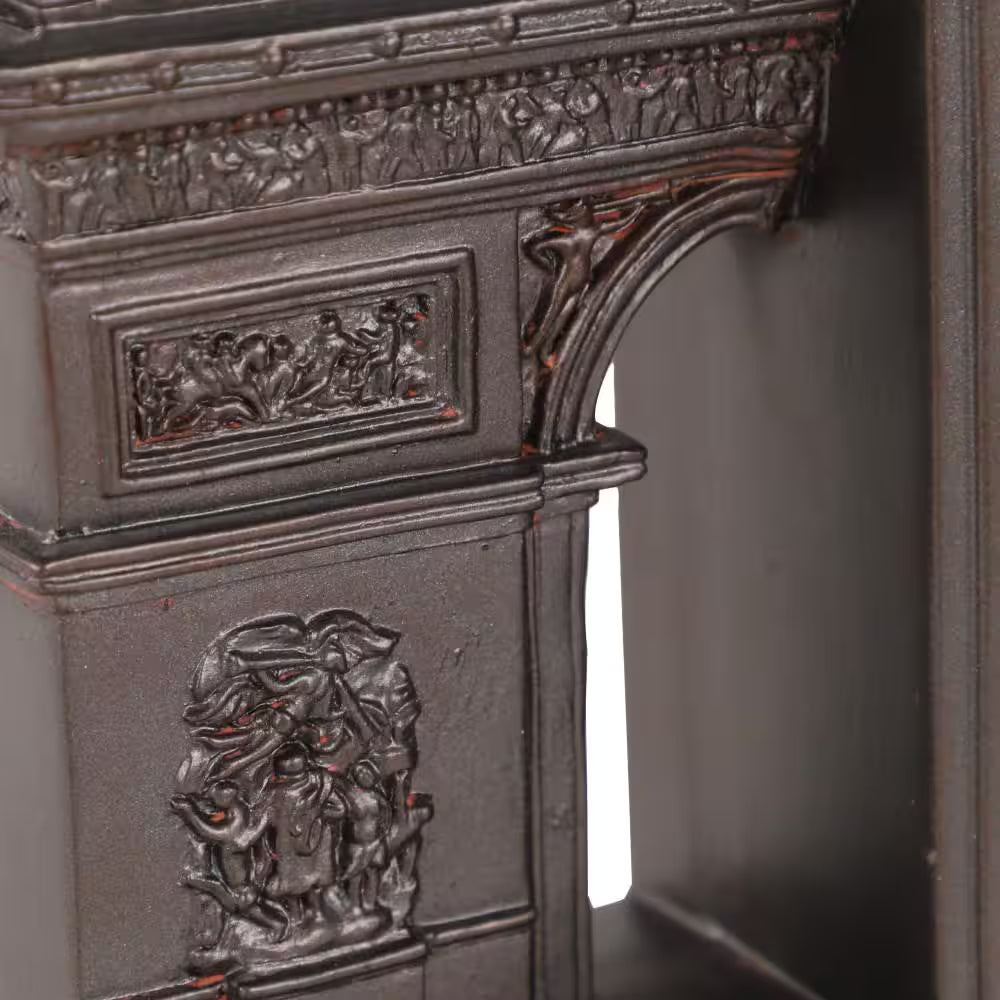 Dark Brown Arc De Triomphe Bookends