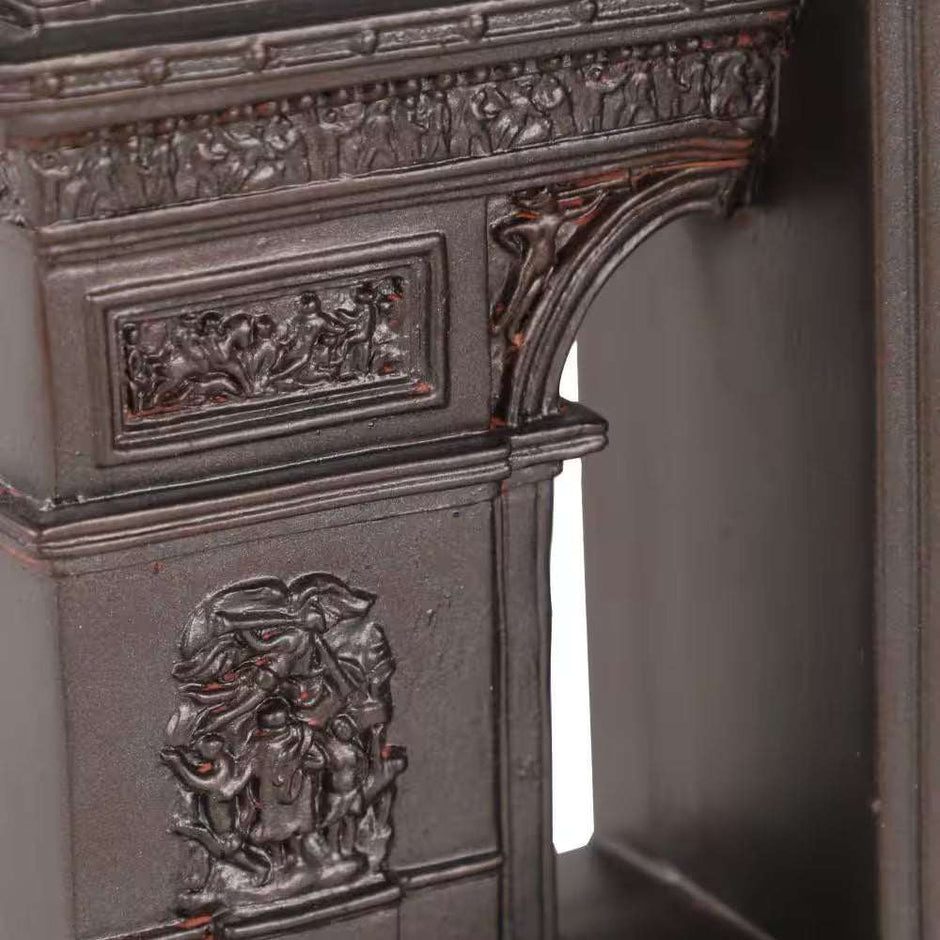 WELLTH HOUSE Dark Brown Arc De Triomphe Bookends - Wellth House