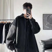 WELLTH HOUSE Embossed Loose Lapel Shirt Coat Men - Wellth House
