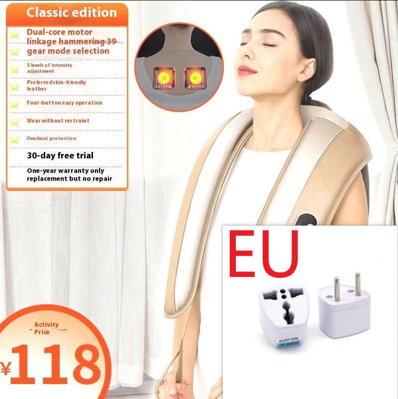 WELLTH HOUSE Multifunctional Massage Shawl Neck Massager - Wellth House