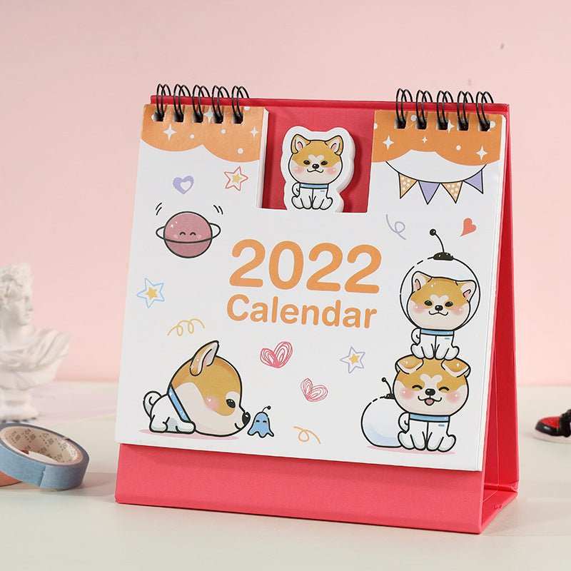 WELLTH HOUSE Cute Cartoon Bump Desk Calendar Notepad - Wellth House