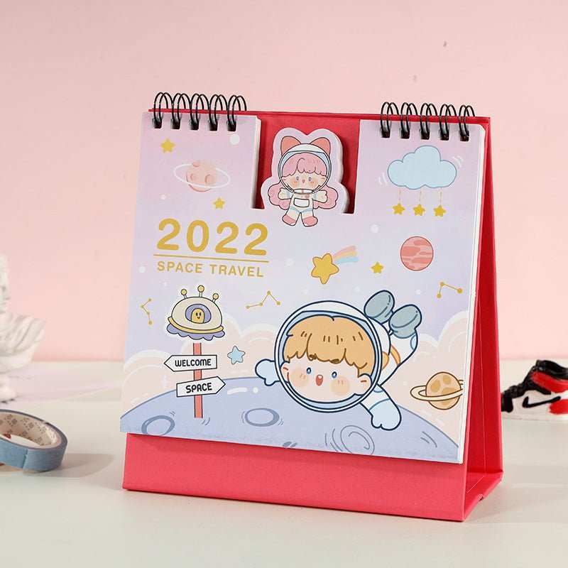 WELLTH HOUSE Cute Cartoon Bump Desk Calendar Notepad - Wellth House