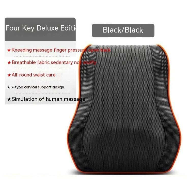 WELLTH HOUSE Electric Back & Neck Heat Massage Pillow - Wellth House