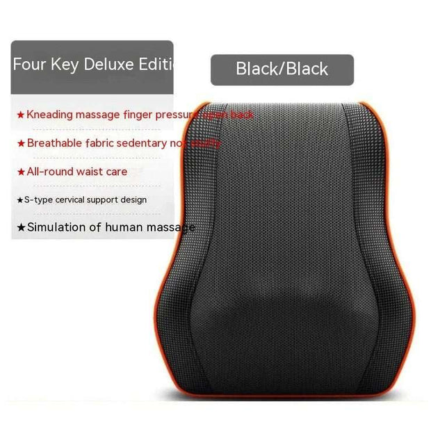 WELLTH HOUSE Electric Back & Neck Heat Massage Pillow - Wellth House