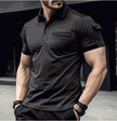 WELLTH HOUSE Men's Muscle Exercise Polo Shirt - Wellth House