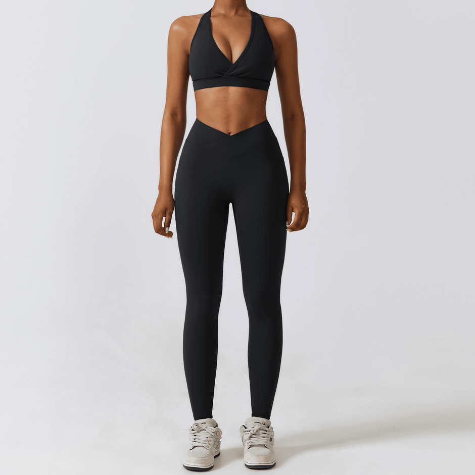 WELLTH HOUSE Women's Yoga Exercise Suit Set - Wellth House