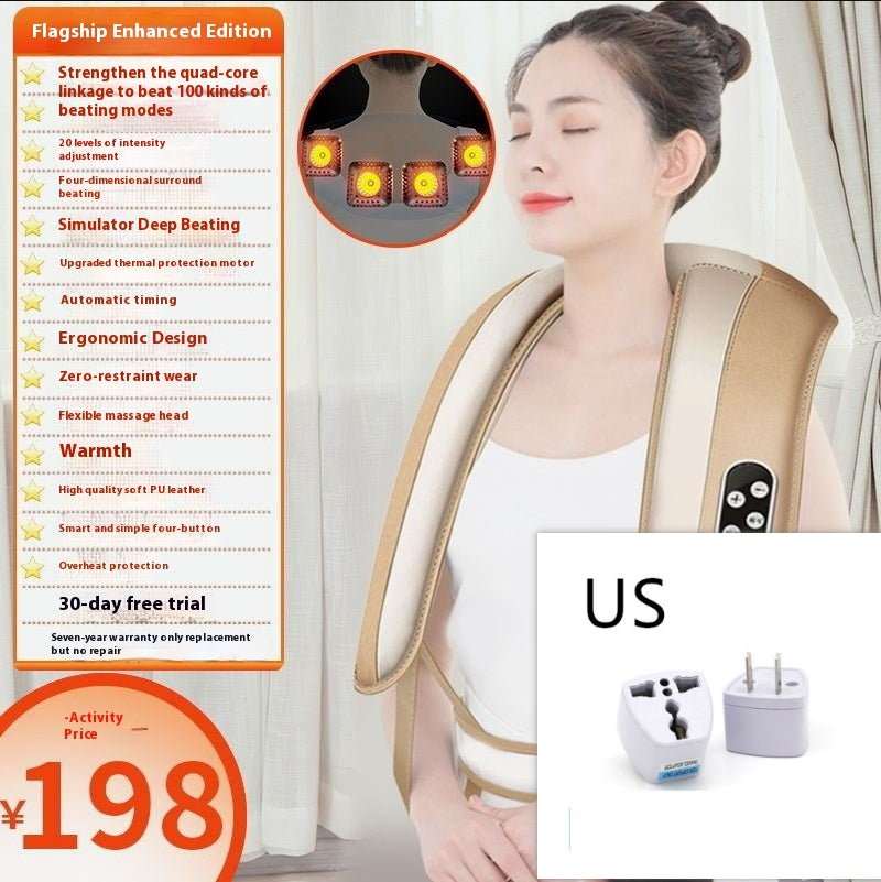 WELLTH HOUSE Multifunctional Massage Shawl Neck Massager - Wellth House