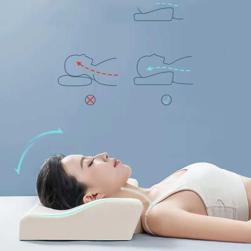 WELLTH HOUSE Neck Care Massage Latex Pillow - Wellth House