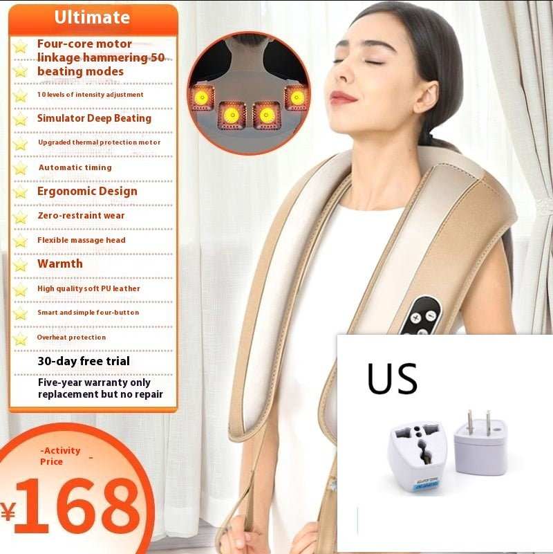 WELLTH HOUSE Multifunctional Massage Shawl Neck Massager - Wellth House