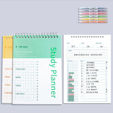 WELLTH HOUSE 100-Day Self Discipline Planner - Wellth House
