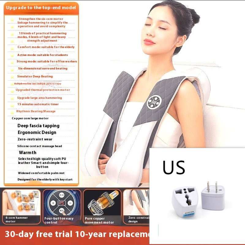 WELLTH HOUSE Multifunctional Massage Shawl Neck Massager - Wellth House
