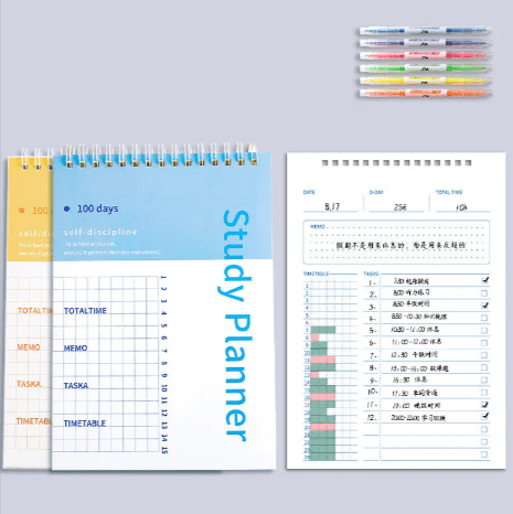 WELLTH HOUSE 100-Day Self Discipline Planner - Wellth House