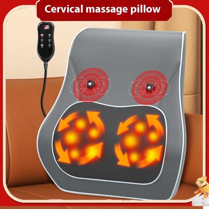 WELLTH HOUSE Heating Electric Magnetic Therapy Massage Pillow - Wellth House