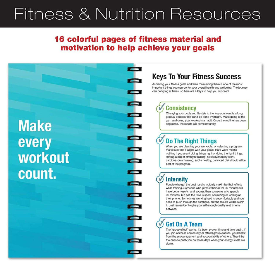 WELLTH HOUSE Workout Fitness Journal Planner - Wellth House