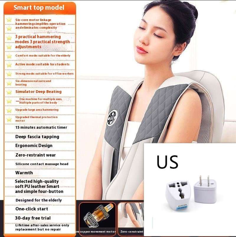 WELLTH HOUSE Multifunctional Massage Shawl Neck Massager - Wellth House