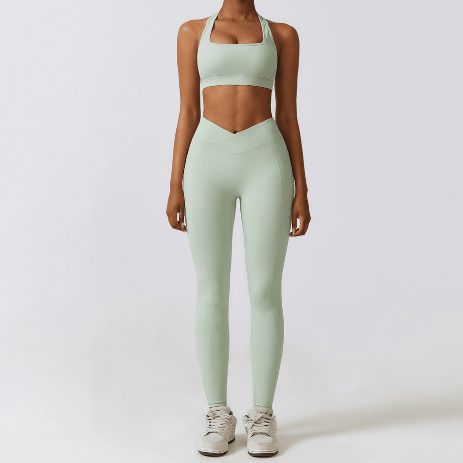 WELLTH HOUSE Women's Yoga Exercise Suit Set - Wellth House