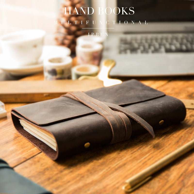WELLTH HOUSE Retro Three-Fold Travel Diary Notepad - Wellth House