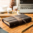 WELLTH HOUSE Retro Three-Fold Travel Diary Notepad - Wellth House