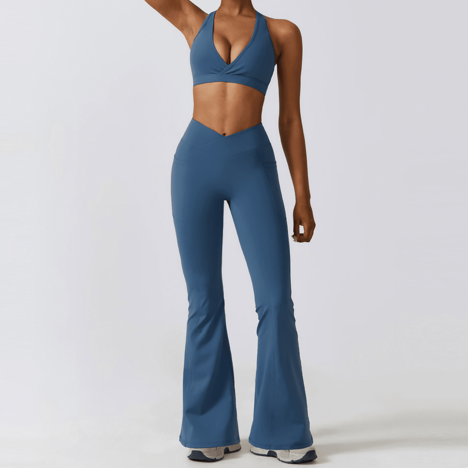 WELLTH HOUSE Women's Yoga Exercise Suit Set - Wellth House