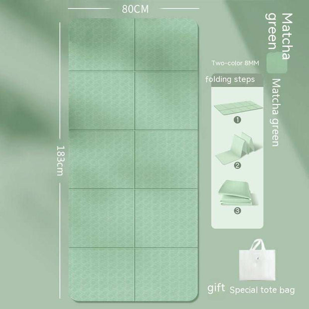 WELLTH HOUSE Folding Yoga Mat Portable Siesta Mat - Wellth House
