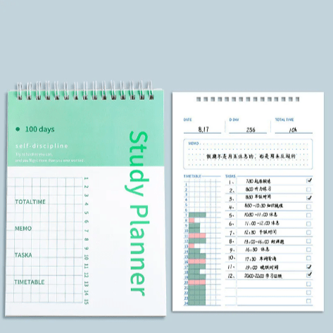 WELLTH HOUSE 100-Day Self Discipline Planner - Wellth House