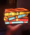 WELLTH HOUSE Stacked Books Decorative Desk Lamp - Wellth House