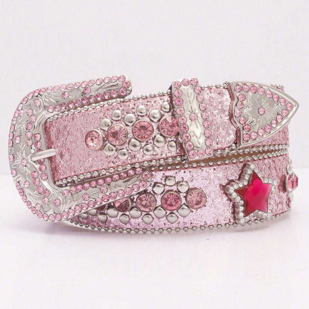 WELLTH HOUSE Western Cowboy Women's Leather Belt - Wellth House