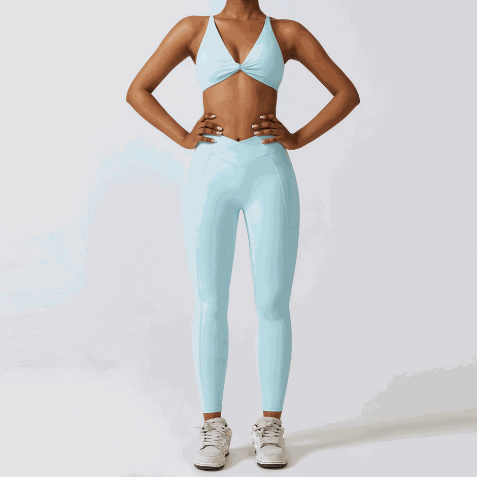 WELLTH HOUSE Women's Yoga Exercise Suit Set - Wellth House