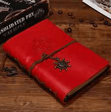 WELLTH HOUSE Vintage Pirate Ship Leather Journal - Wellth House